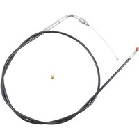 305-96+6-DS - Barnett Vinyl Throttle/Idle Cable For Harley Davidson FXSTS 1340 1996-1999 104 cm (41") - Black