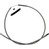 102-30-10061 - Barnett Stainless Steel Clutch Cable For Harley Davidson FLFB 1750 2018-2020 Standard - Silver