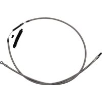 102-30-10061-8 - Barnett Stainless Steel Clutch Cable For Harley Davidson FLFB 1750 2018-2020 +20.3 cm (8") - Silver