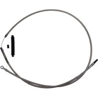 102-30-10068-10 - Barnett Stainless Steel Clutch Cable For Harley Davidson FLHFB 1868 2023 +25.4 cm (10") - Silver