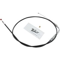 101-30-40015 - Barnett Vinyl Throttle/Idle Cable For Harley Davidson FLSTC1340 1996-1999 81.5 cm (32") - Black