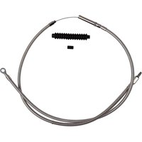 102-30-10063 - Barnett Stainless Steel Clutch Cable For Harley Davidson FLDE 1750 2018-2020 Standard - Silver