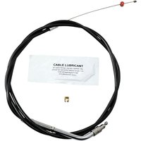 101-30-30035-06 - Barnett Vinyl Throttle/Idle Cable For Harley Davidson FLHT 1584 2007 115.5 cm (45-1/2") - Black