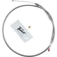 102-30-30015 - Barnett Stainless Steel Throttle/Idle Cable For Harley Davidson FLSTC1340 1996-1999 81.5 cm (32") - Silver