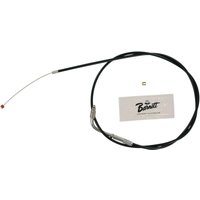 306-96+6-DS - Barnett Vinyl Throttle/Idle Cable For Harley Davidson FXSTS 1340 1996-1999 104 cm (41") - Black