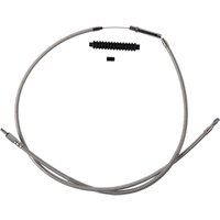 102-30-10063-8 - Barnett Stainless Steel Clutch Cable For Harley Davidson FLDE 1750 2018-2020 +20.3 cm (8") - Silver