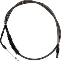 104-30-10072-6 - Barnett Carbon Clutch Cable For Harley Davidson FLTRXSE 1977 2023-2024 +15.2 cm (6") - Black/Carbon Fiber