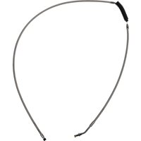 102-40-10004-06 - Barnett Stainless Steel Clutch Cable For Indian Chief 111 2014-2020 +15.2 cm (6") - Silver