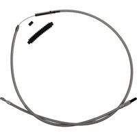 102-30-10061-6 - Barnett Stainless Steel Clutch Cable For Harley Davidson FLFB 1750 2018-2020 +15.2 cm (6") - Silver