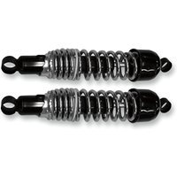 17-05512 - Emgo Classic Shocks For Suzuki GN 400 1980 Rear 335.00 mm (13.20") - Black/Chrome