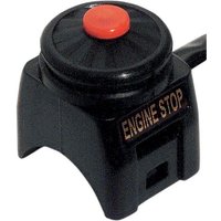 46-50450 - Emgo OEM Replacement Kill Switch For Kawasaki KDX250 1986-1995 - Black/Red
