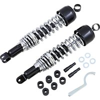 17-05542 - Emgo Classic Shocks For Honda CB 1100 F 1983 Rear 365.00 mm (14.37") - Black/Chrome