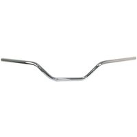 23-12581 - Emgo 7/8" Flat Track & Scrambler Handlebar 10 cm (4") - Chrome