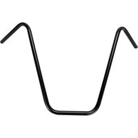 23-12537B - Emgo 7/8" Chopper Handlebar 45.5 cm (18") - Black/Satin