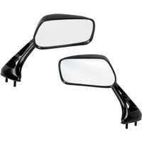 20-69760 - Emgo GSXR Mini Mirror Set For Suzuki GSX-R 1100 1988-1998 - Black