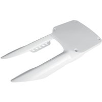 SU02960#041 - UFO Front Number Board For Suzuki RM125 1996-1998 - White