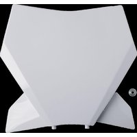 KT05013#042 - UFO Front Number Board For KTM SX125 2023-2025 - White