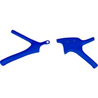 YA02859#089 - UFO Frame Guards For Yamaha YZ125 1993-2001 - Blue