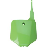 KA03732#026 - UFO Front Number Board For Kawasaki KLX110 2002-2009 - KX Green