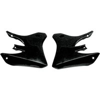 YA03867#001 - UFO Radiator Scoops For Yamaha WRF250 2003-2004 - Black