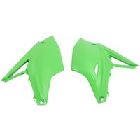 KA04737#026 - UFO Side Panels For Kawasaki KXF250 2017-2020 - KX Green
