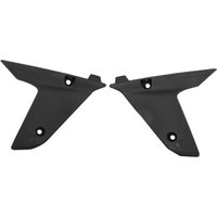 HU03325#001 - UFO Radiator Scoops For Husqvarna TC250 2008-2010 - Black