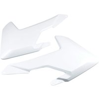 HU03384#041 - UFO Radiator Scoops For Husqvarna TC85 2018-2024 - White