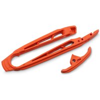KT03096#127 - UFO Chain Slider For KTM EXC125 2008-2011 Orange