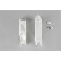 KT04002#047 - UFO Fork Guards For KTM EXC125 2008-2015 - White