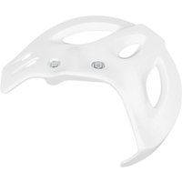 SU02949#041 - UFO Front Brake Disc Protector For Suzuki RM125 1992-1995 - White