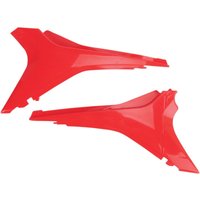 HO04641#070 - UFO Air Box Covers For Honda CRF250R 2010-2013 - CR Red