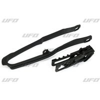 HO04690@001 - UFO Chain Guide & Chain Slider Kit For Honda CRF250R 2018-2021 Black