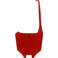 HO05607#070 - UFO Front Number Board For Honda CRF250R 2022-2025 - Red