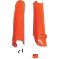KT03064@127 - UFO Fork Guards For KTM EXC125 2001-2007 - Orange