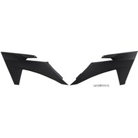 KT05011#001 - UFO Radiator Scoops For KTM EXC150 TBI 2024-2025 - Black