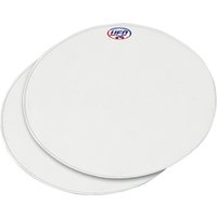 ME08048@W - UFO Vintage Oval Universal Front Number Board 2 Pack - White