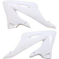 YA04876#046 - UFO Radiator Scoops For Yamaha YZ125 2022-2025 - White