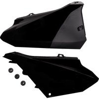 YA04883#001 - UFO Side Panels For Yamaha YZ85 2022-2025 - Black