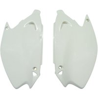 KA03739#047 - UFO Side Panels For Kawasaki KX125 2003-2008 - White