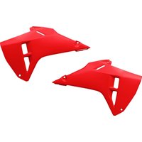 HO05614#070 - UFO Radiator Scoops For Honda CRF250R 2025 - Red