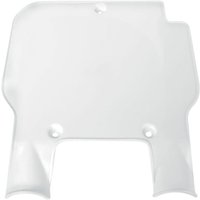 KA02720#047 - UFO Front Number Board For Kawasaki KX125 1989 - White