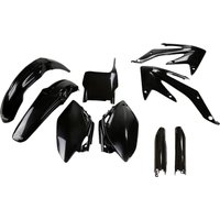 HOKIT110F@001 - UFO Plastics Kit For Honda CRF450R 2007 - Black