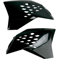 KT03095#001 - UFO Radiator Scoops For KTM EXC125 2008-2011 - Black