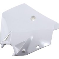 KT03075#047 - UFO Front Number Board For KTM SX105 2004-2006 - White