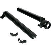 KT03025@001 - UFO Fork Guards For KTM EXC125 1993-1997 - Black