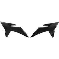 KT05025#001 - UFO Radiator Scoops For KTM SX125 2025-2026 - Black
