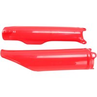 HO04640#070 - UFO Fork Guards For Honda CRF250R 2014-2018 - CR Red 2000 - 2018