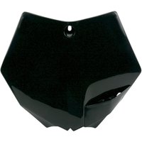 KT03093#001 - UFO Front Number Board For KTM SX125 2007-2012 - Black