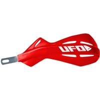 PM01632#070 - UFO Hand Guards with Aluminium Insert for 7/8" Handlebars - Red