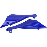 YA04829#089 - UFO Radiator Scoops For Yamaha YZF250 2010-2013 - Reflex Blue